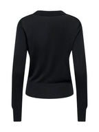 Maglia Only Solita Nera con strass 15384888 /Black ONLY 