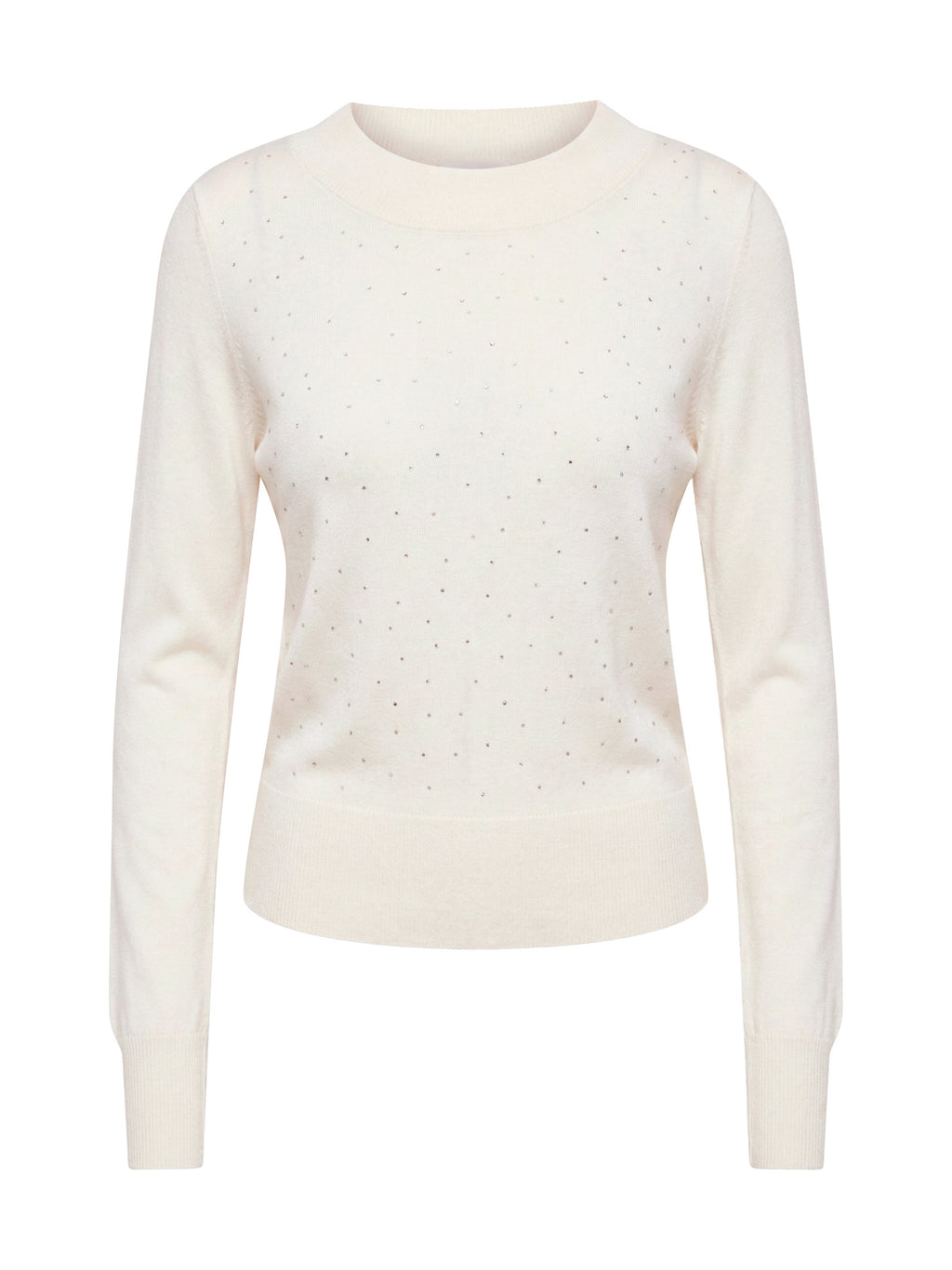 Maglia Only Solita Bianca con strass 15384888 /Cloud Dancer ONLY 