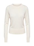 Maglia Only Solita Bianca con strass 15384888 /Cloud Dancer ONLY 