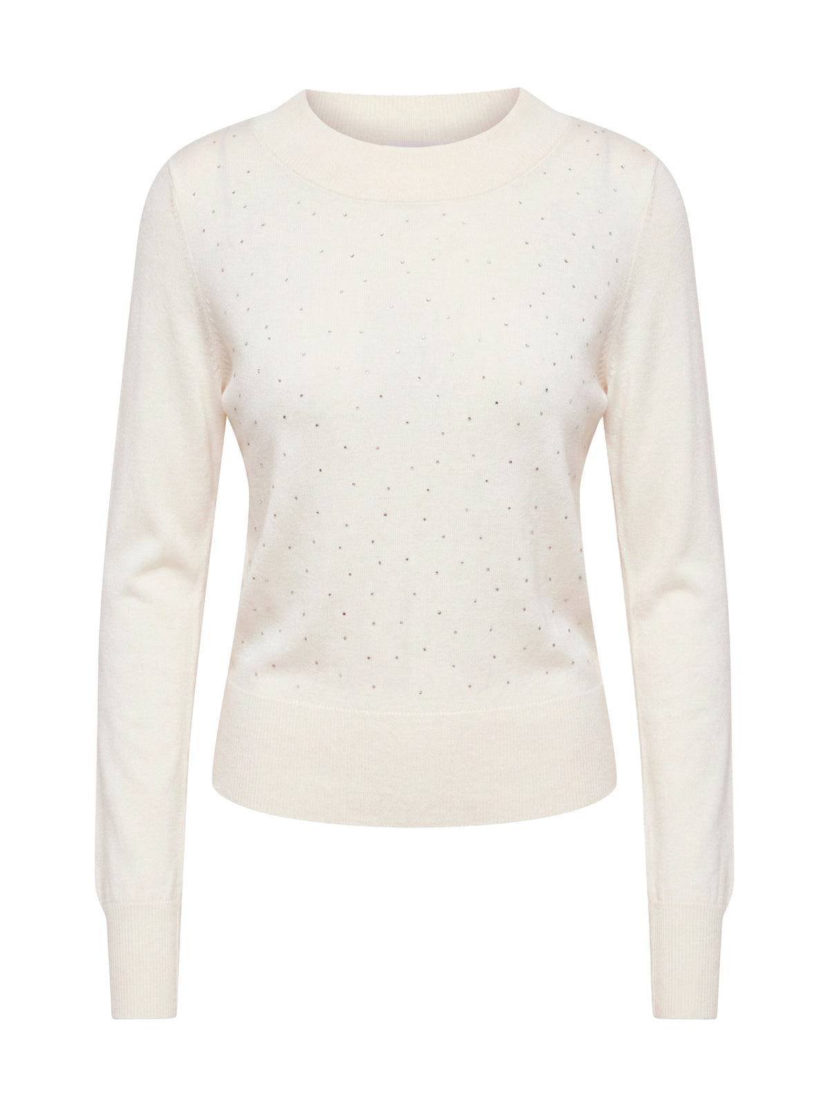 Maglia Only Solita Bianca con strass 15384888 /Cloud Dancer ONLY 