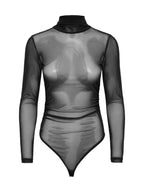 Body Only Nero Opus semitrasparente 15384894 /Black ONLY 
