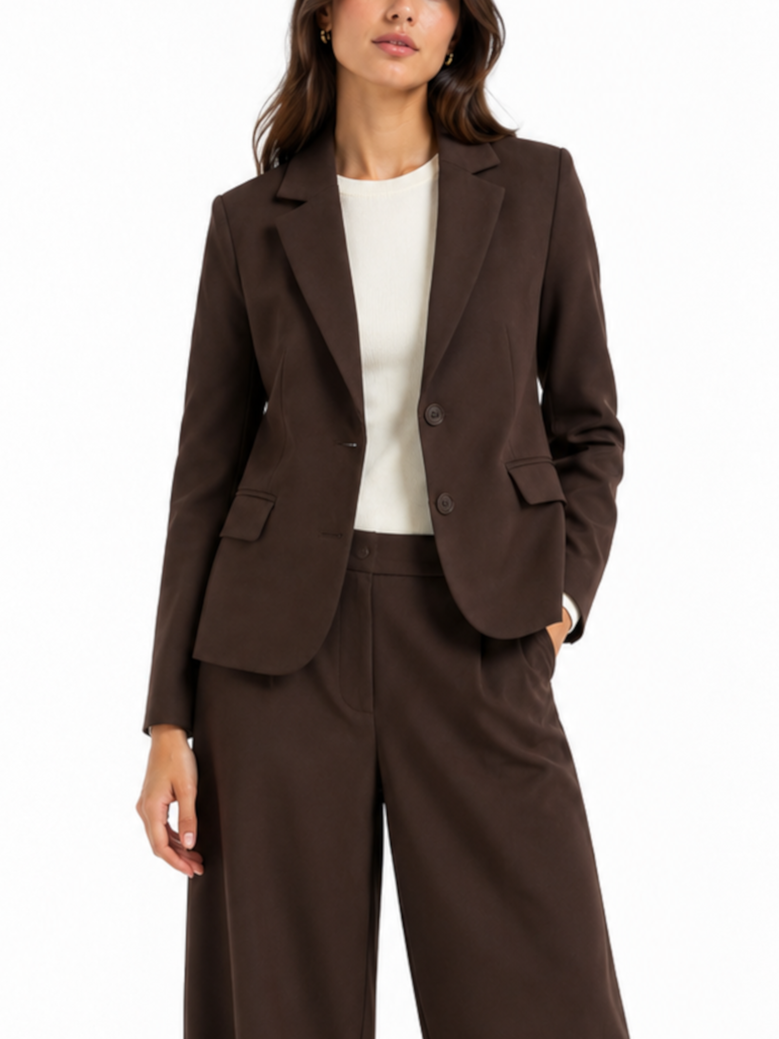Blazer Please Cioccolato monopetto J0NNEEO000 CIOCCOLATO PLEASE 