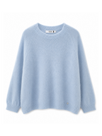 Maglia Please Celeste girocollo basic M49779264 CELESTE PLEASE 