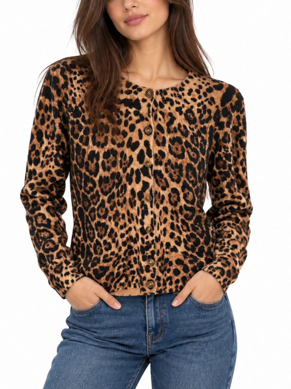 Cardigan Please Maculato in maglia M6389WLM06 MACULATA PLEASE 