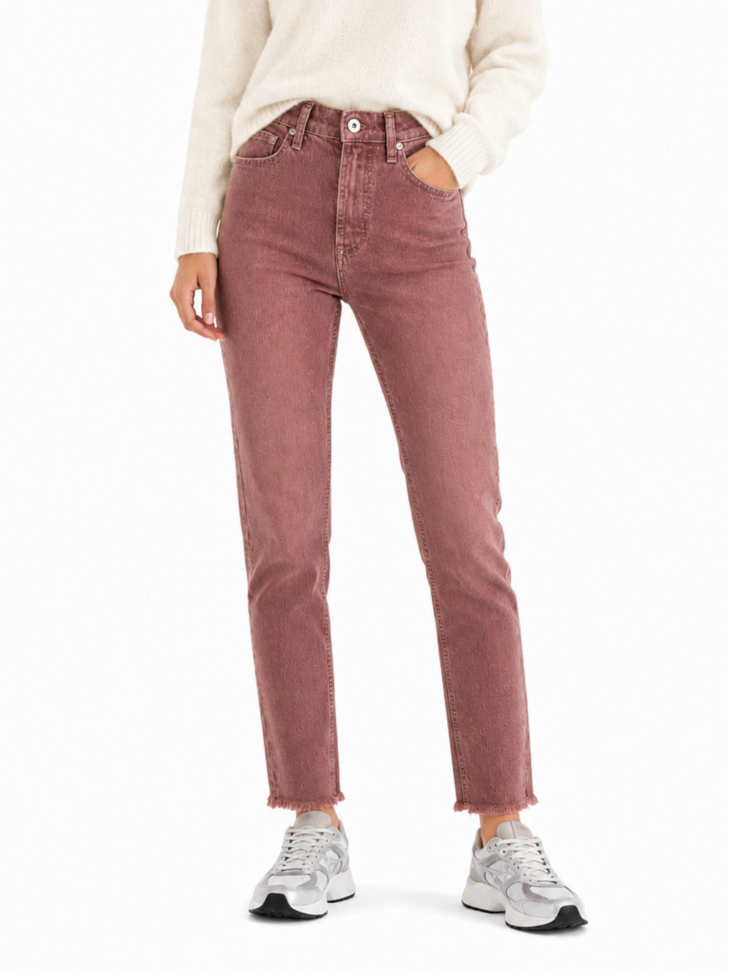 Jeans Please Rosa denim slim fit P2ZTDNECBZ PURPLE PLEASE 