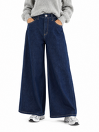 Jeans Please Blue Denim Wide P3J9CQZW9 BLUE DENIM PLEASE 