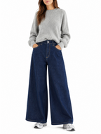 Jeans Please Blue Denim Wide P3J9CQZW9 BLUE DENIM PLEASE 