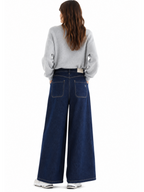 Jeans Please Blue Denim Wide P3J9CQZW9 BLUE DENIM PLEASE 