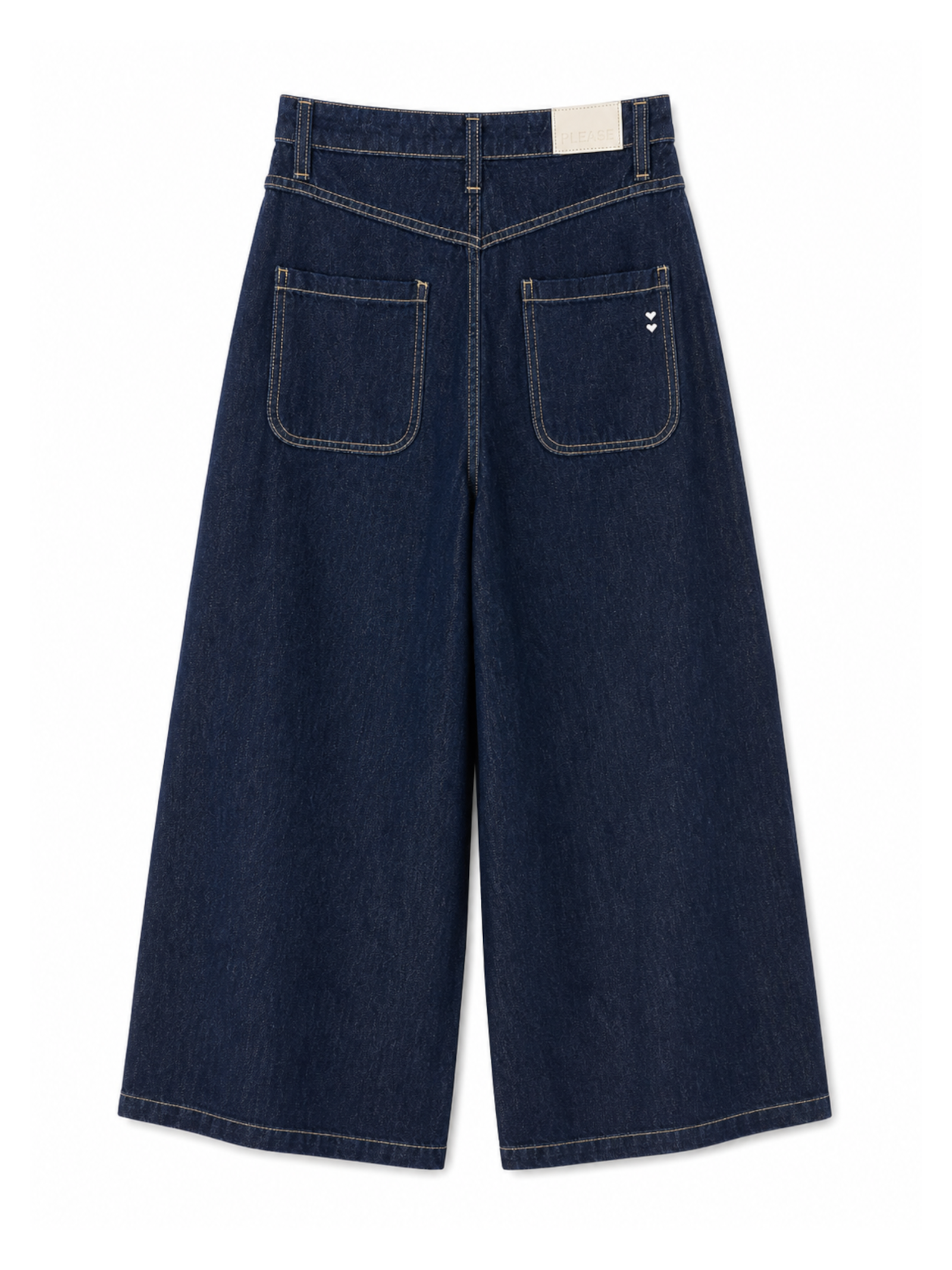 Jeans Please Blue Denim Wide P3J9CQZW9 BLUE DENIM PLEASE 