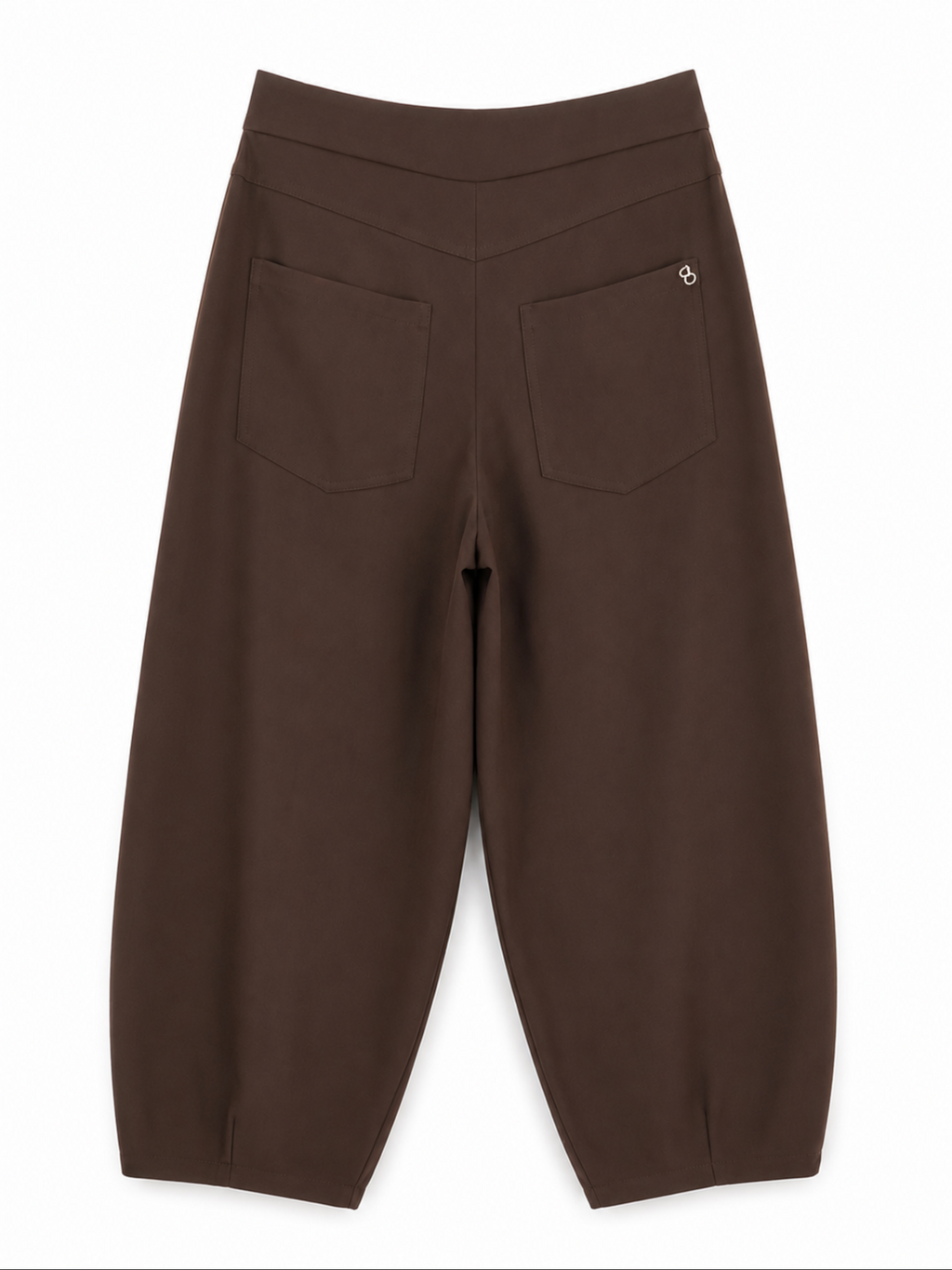 Pantalone Please Cioccolato Barrel P3R3EEO000 CIOCCOLATO PLEASE 
