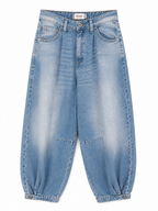 Jeans Please Blue Denim Balloon fit P3RHDINPGE BLUE DENIM PLEASE 