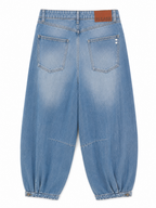 Jeans Please Blue Denim Balloon fit P3RHDINPGE BLUE DENIM PLEASE 