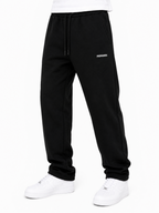Pantalone Propaganda Nero logo in felpa BR830 BLACK PROPAGANDA 