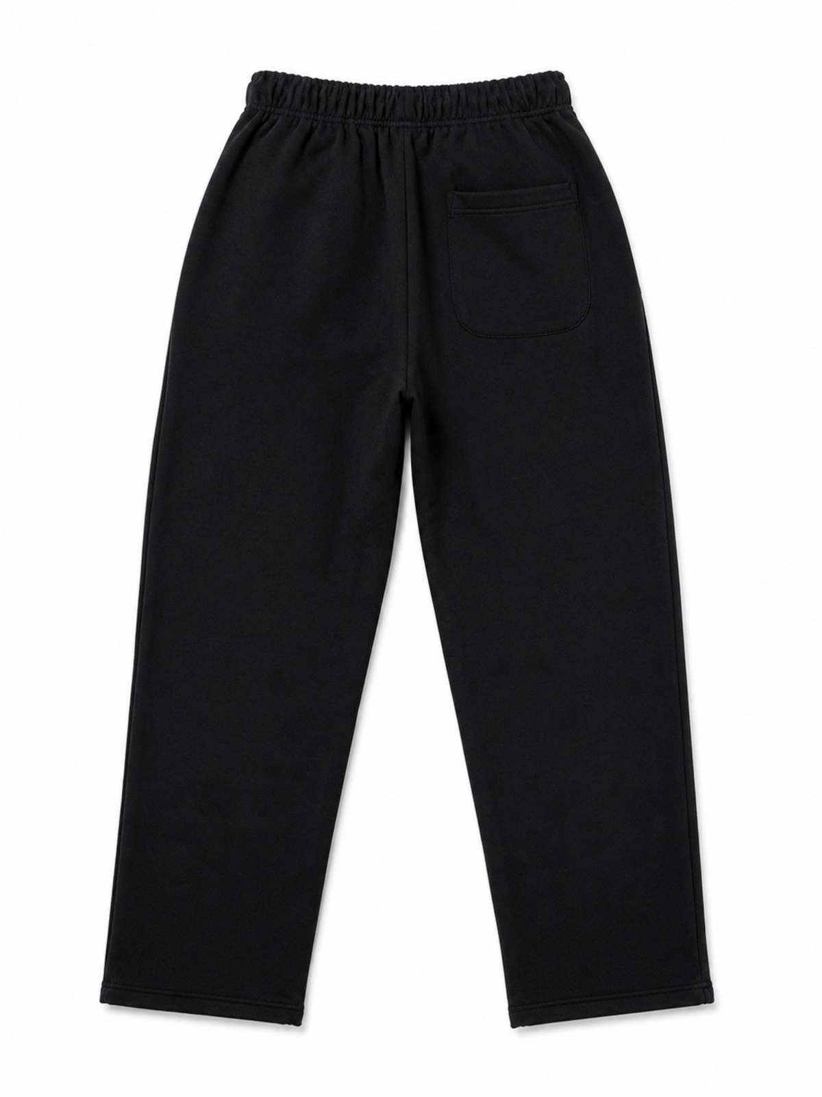 Pantalone Propaganda Nero logo in felpa BR830 BLACK PROPAGANDA 