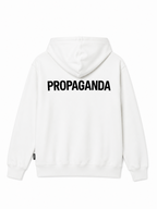 Felpa Propaganda Bianco Logo classic FE717 WHITE PROPAGANDA 