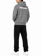 Felpa Propaganda Antracite Logo classic FE718 GRAY PROPAGANDA 