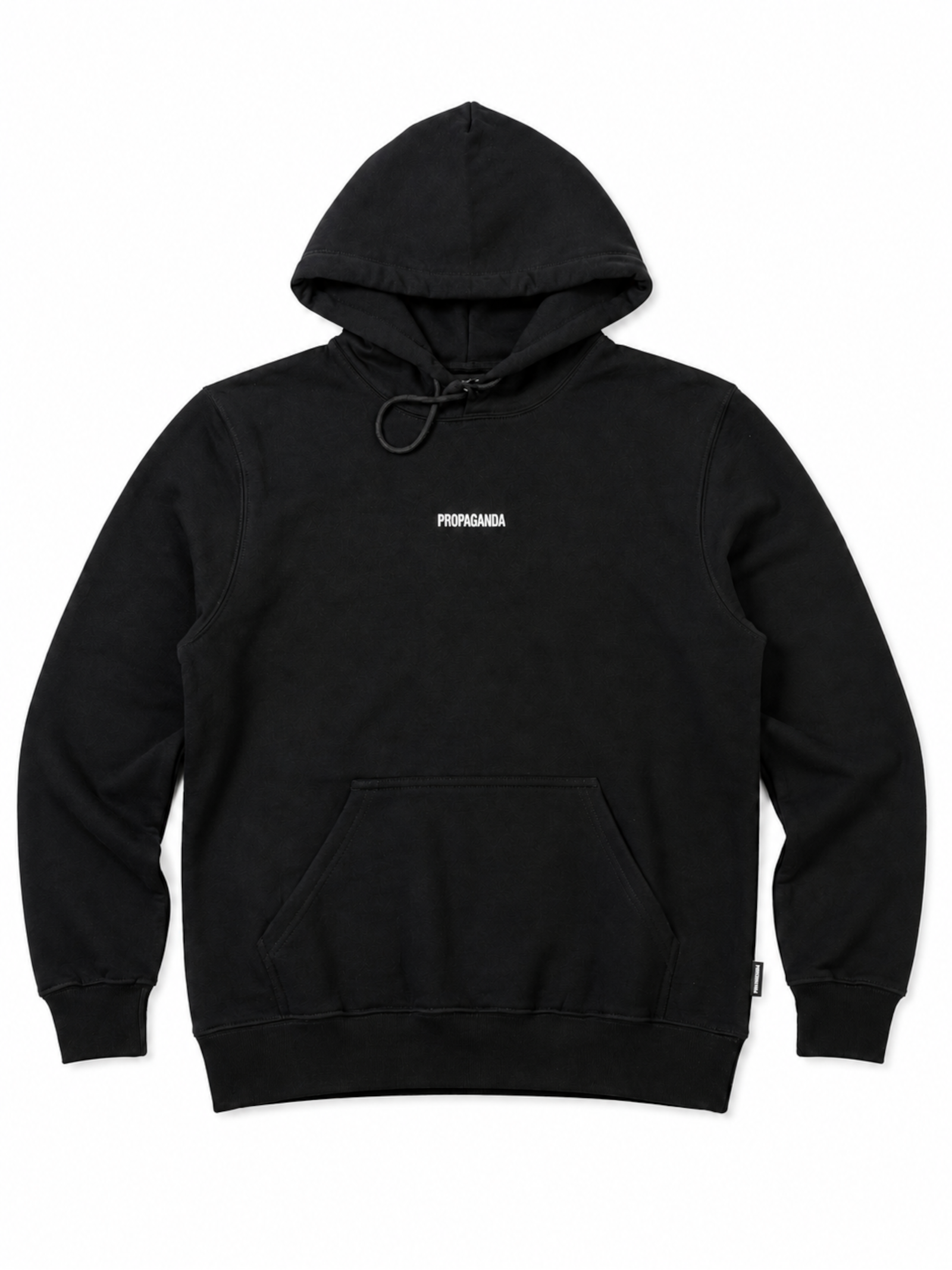 Felpa Propaganda Nero Ribs injury FE756 BLACK PROPAGANDA 
