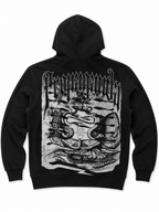 Felpa Propaganda Nero Ribs Butterfly FE758 BLACK PROPAGANDA 