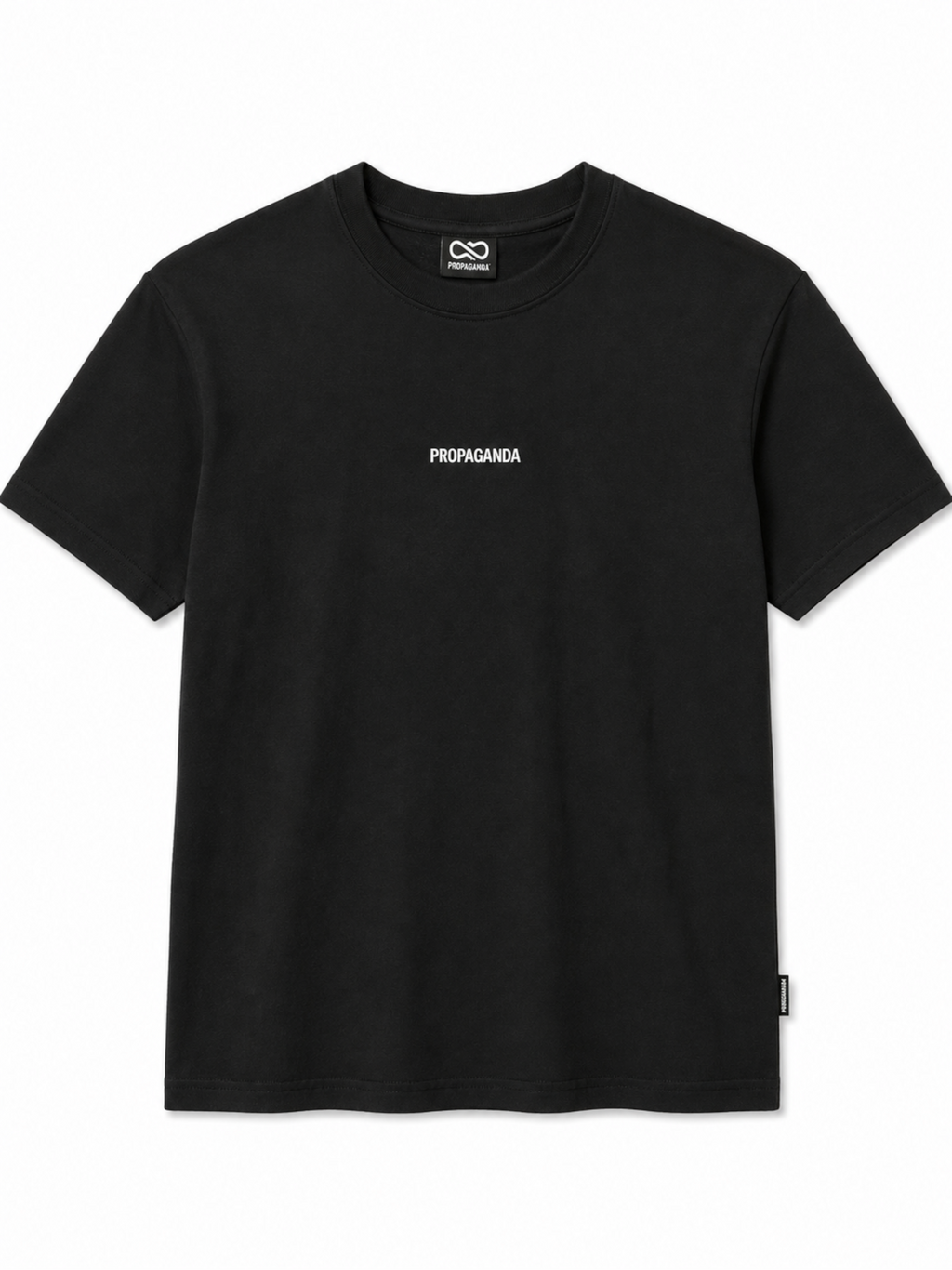 T-shirt Propaganda Nero Ribs Injury TS949 BLACK PROPAGANDA 