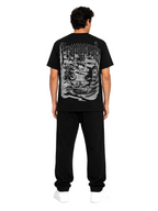 T-shirt Propaganda Nero Ribs Butterfly TS951 BLACK PROPAGANDA 