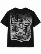 T-shirt Propaganda Nero Ribs Butterfly TS951 BLACK PROPAGANDA 