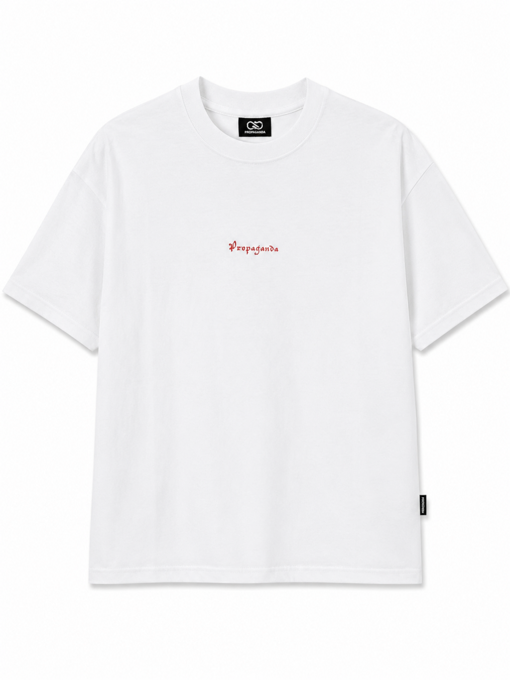 T-shirt Propaganda Bianco Ribs Blossom TS954 WHITE PROPAGANDA 