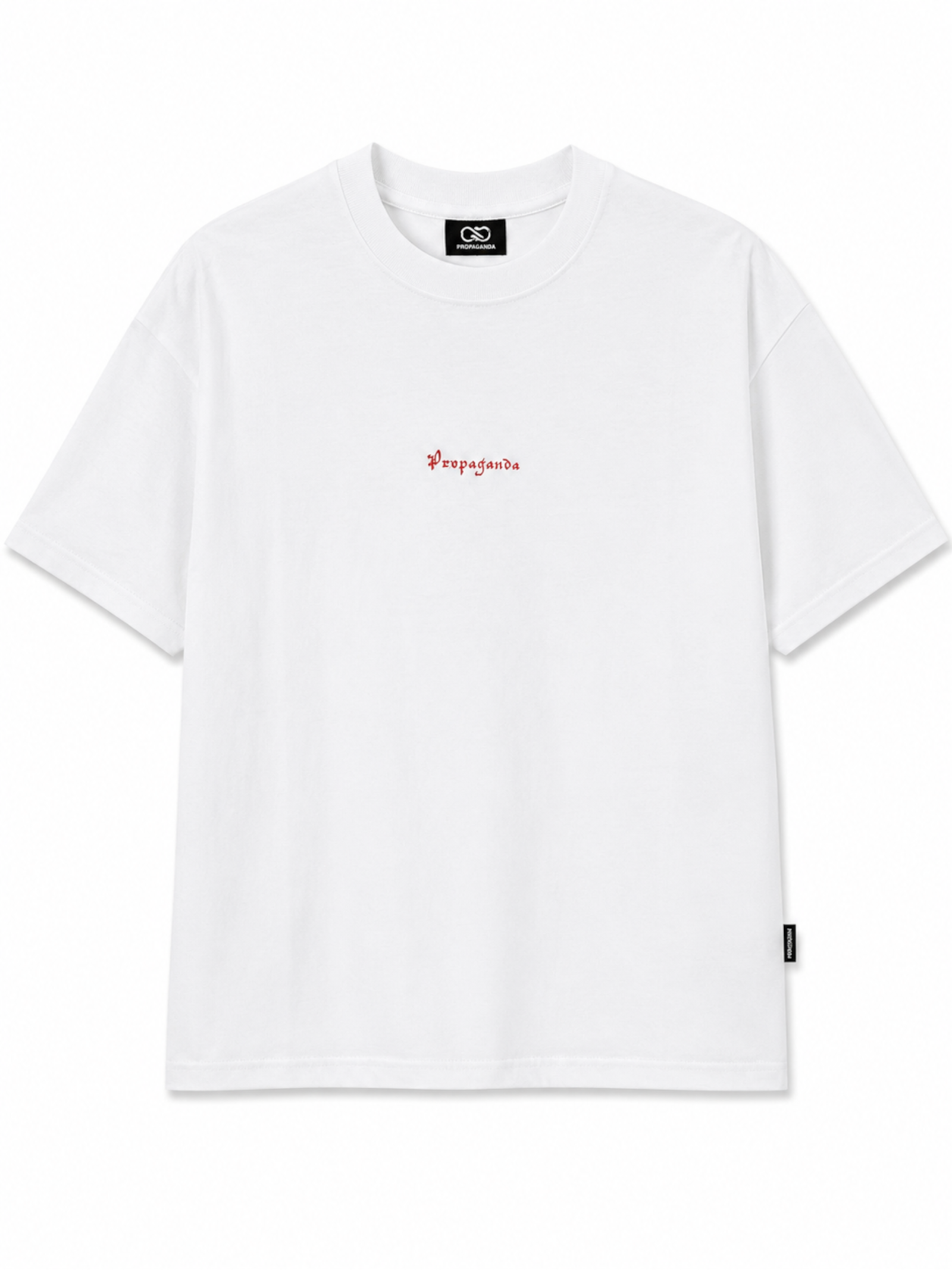 T-shirt Propaganda Bianco Ribs Blossom TS954 WHITE PROPAGANDA 