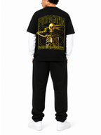 T-shirt Propaganda Nero doppia manica TS993 BLACK PROPAGANDA 