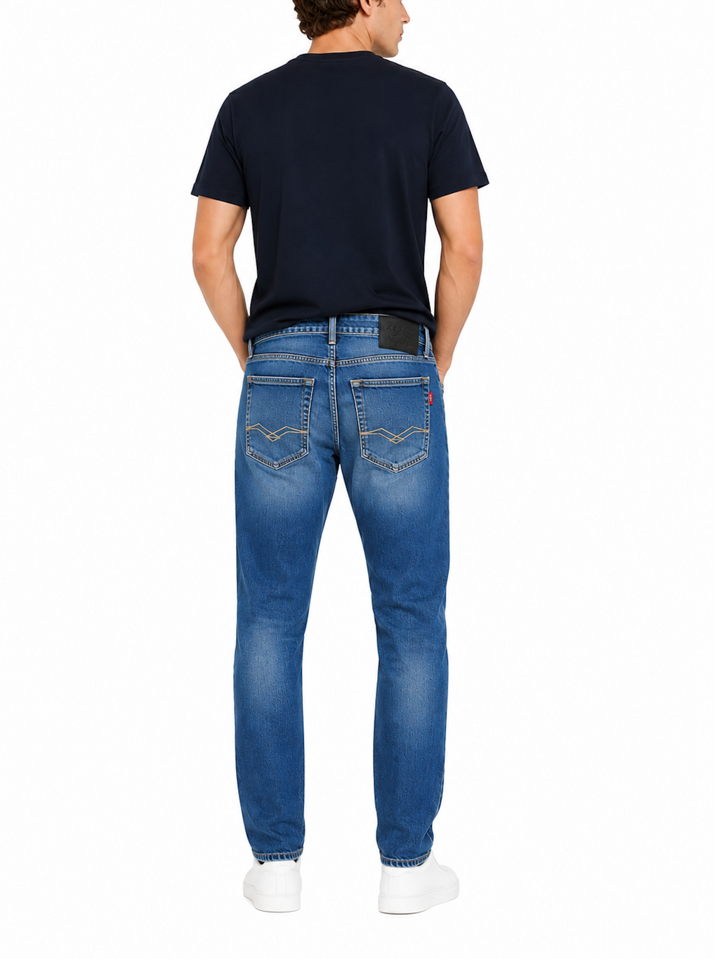 Jeans Replay Willbi Slim fit Medium Blue Denim M1008 727282C007 REPLAY 
