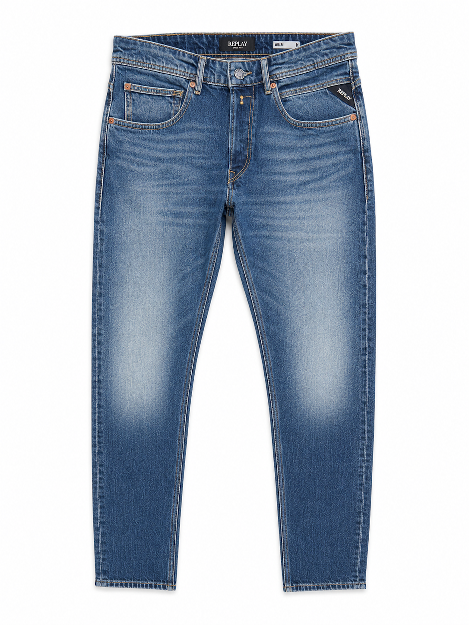 Jeans Replay Willbi Slim fit Medium Blue Denim M1008 727282C007 REPLAY 