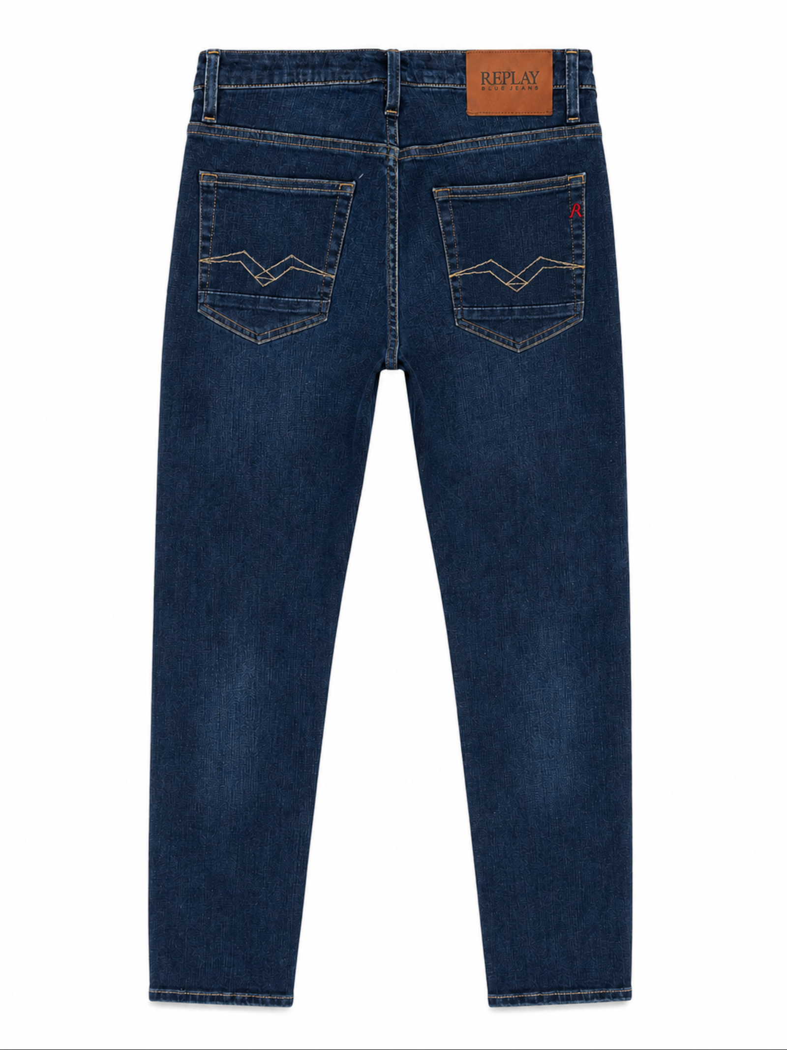 Jeans Replay Aideen Straight Medium Blue Denim M1075 285200C007 REPLAY 