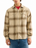 Camicia Replay Beige Western check a quadri M107F CO53 REPLAY 