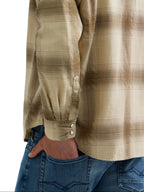 Camicia Replay Beige Western check a quadri M107F CO53 REPLAY 