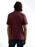 T-shirt Replay Bordeaux girocollo logo M12BE C06W REPLAY 