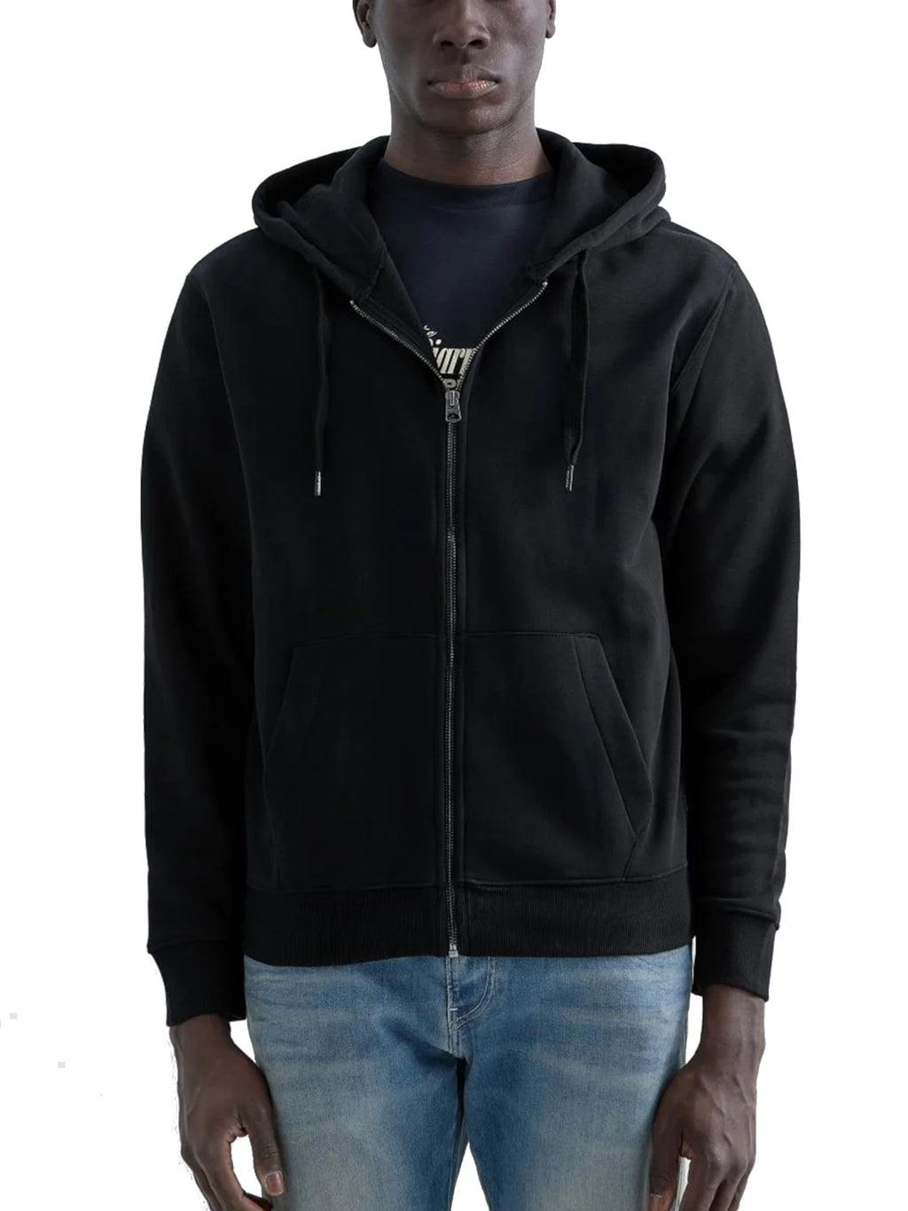 Felpa Replay Nero con cappuccio M13LS C098 REPLAY 