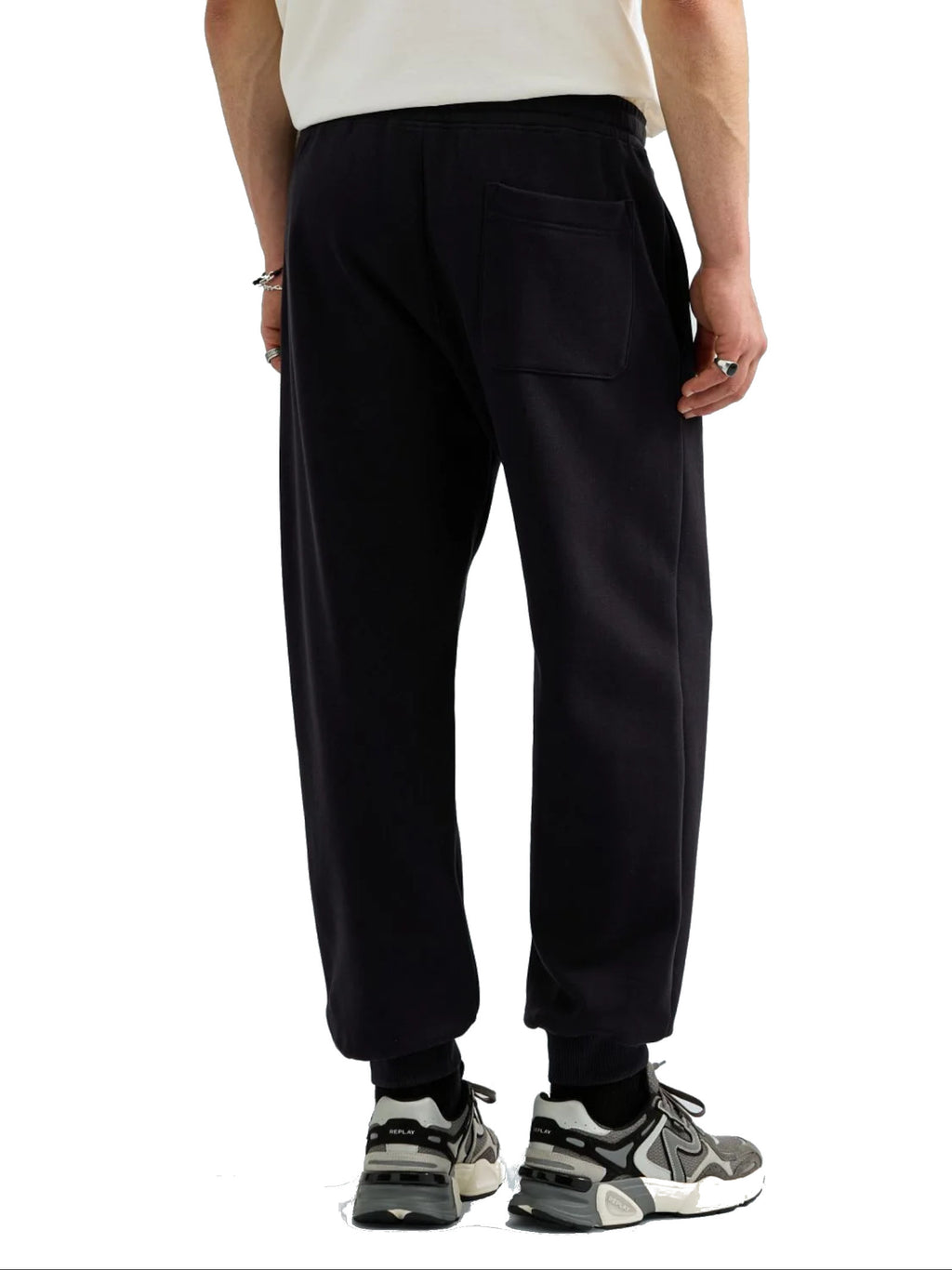 Pantalone Replay Nero in felpa M13LT C098 REPLAY 
