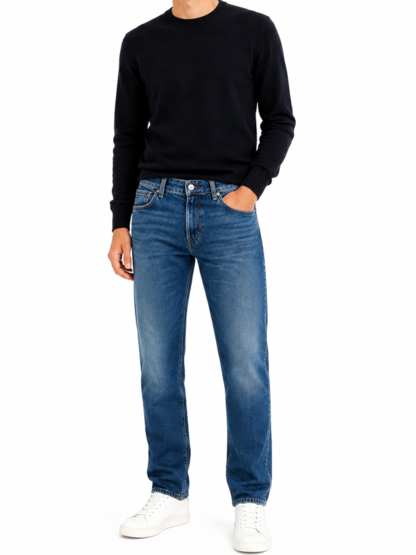 Jeans Replay Grover Straight Medium Blue Denim MA972 8860C1007 REPLAY 