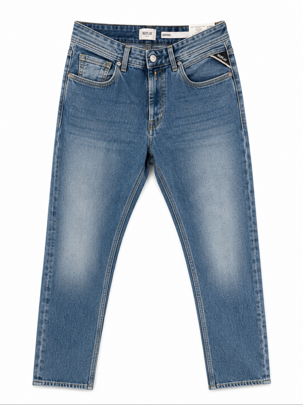 Jeans Replay Grover Straight Medium Blue Denim MA972 8860C2009 REPLAY 