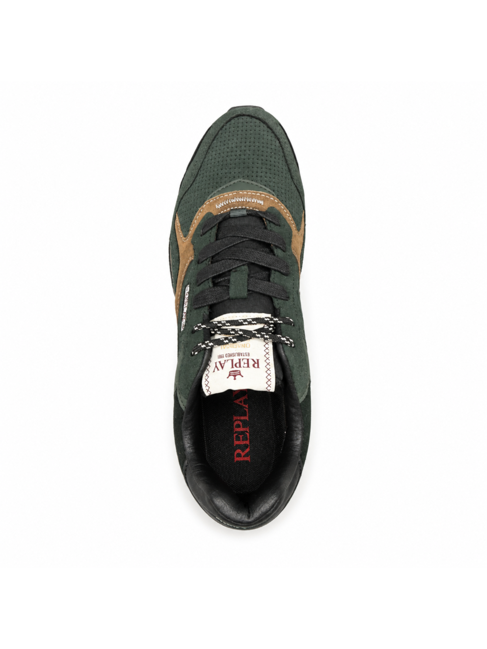 Sneaker Replay Verde blu Uomo RSY30200T MILITARY GREEN REPLAY 