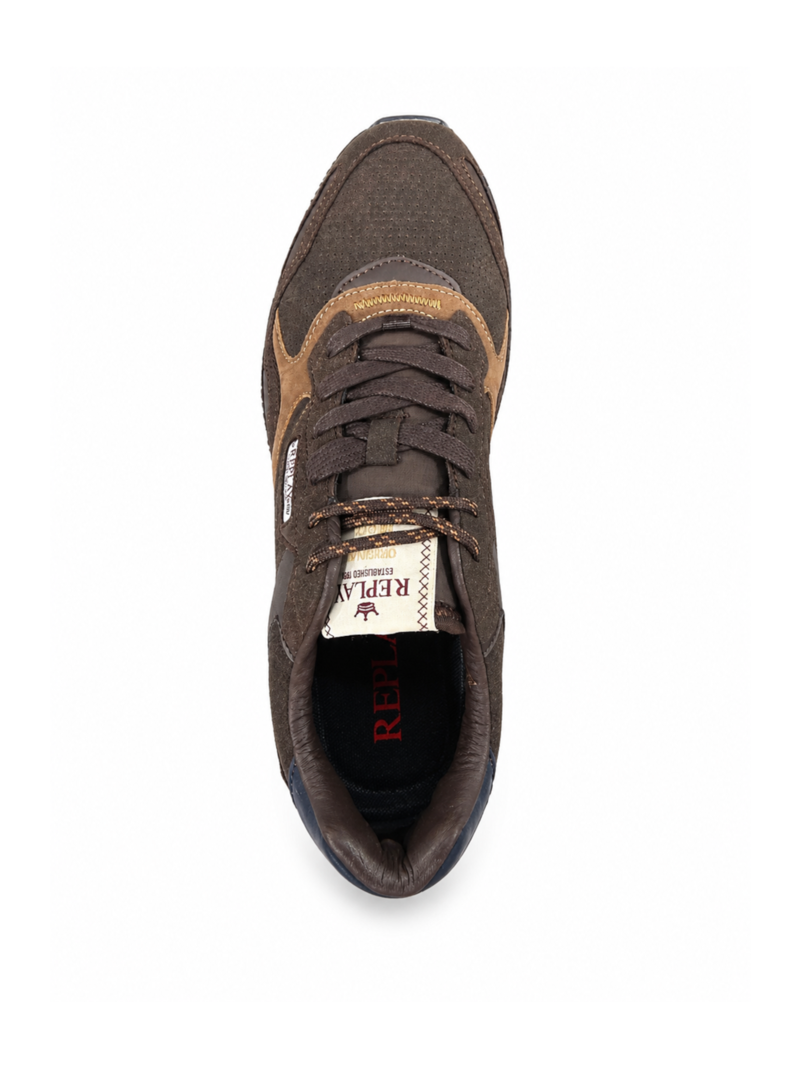 Sneaker Replay Marrone Uomo RSY30201S COFFEE REPLAY 