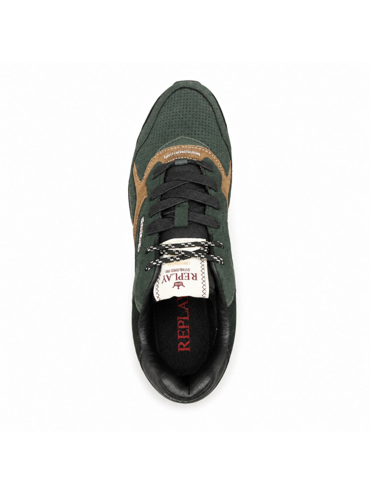 Sneaker Replay Verde blu Uomo RSY30201S MILITARY REPLAY 