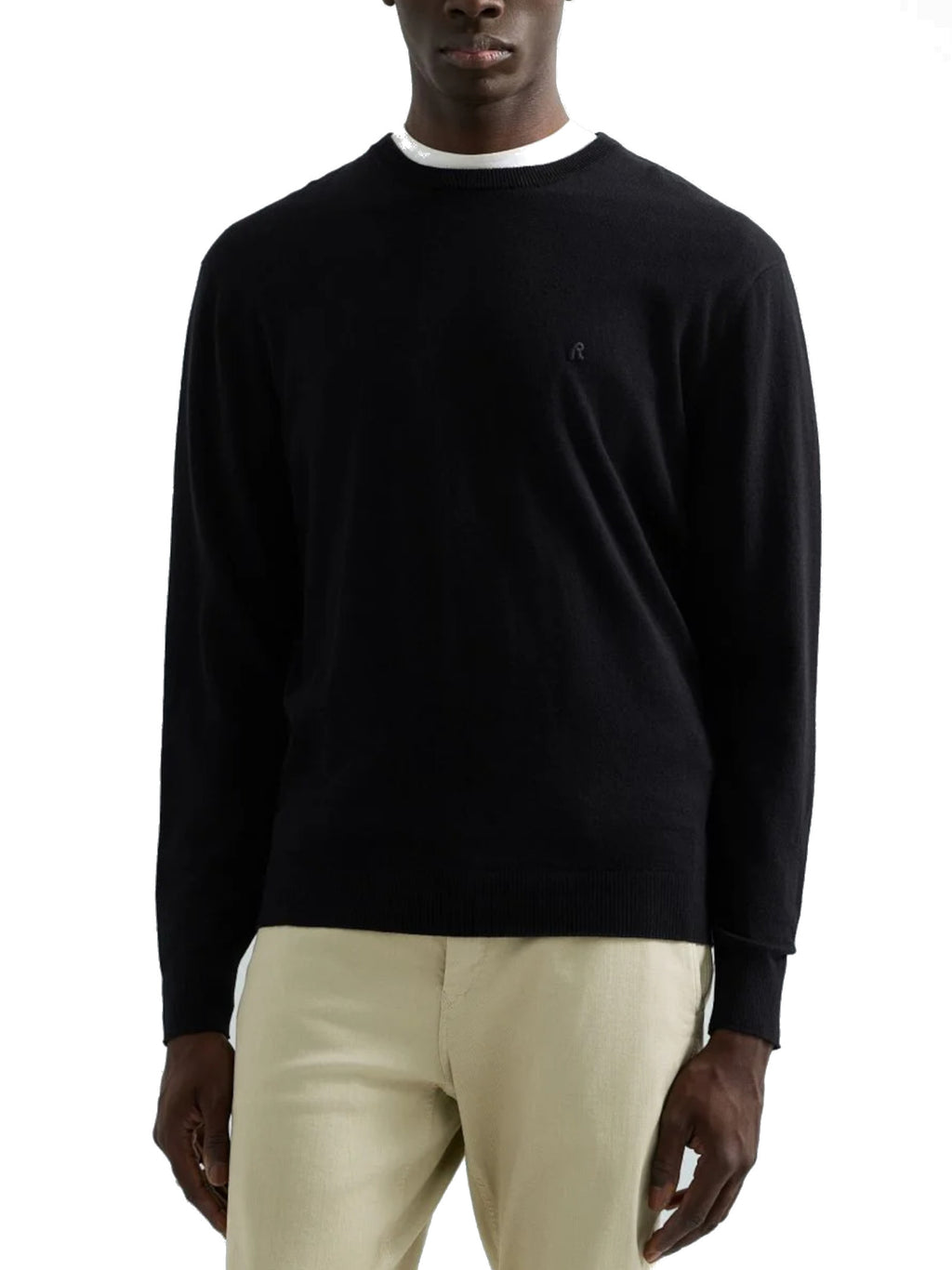 Maglia Replay Nero basic girocollo UK00AK C0E0 REPLAY 