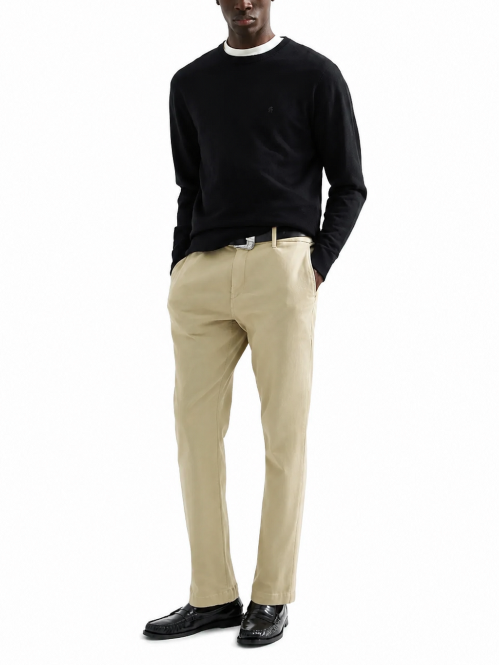 Maglia Replay Nero basic girocollo UK00AK C0E0 REPLAY 