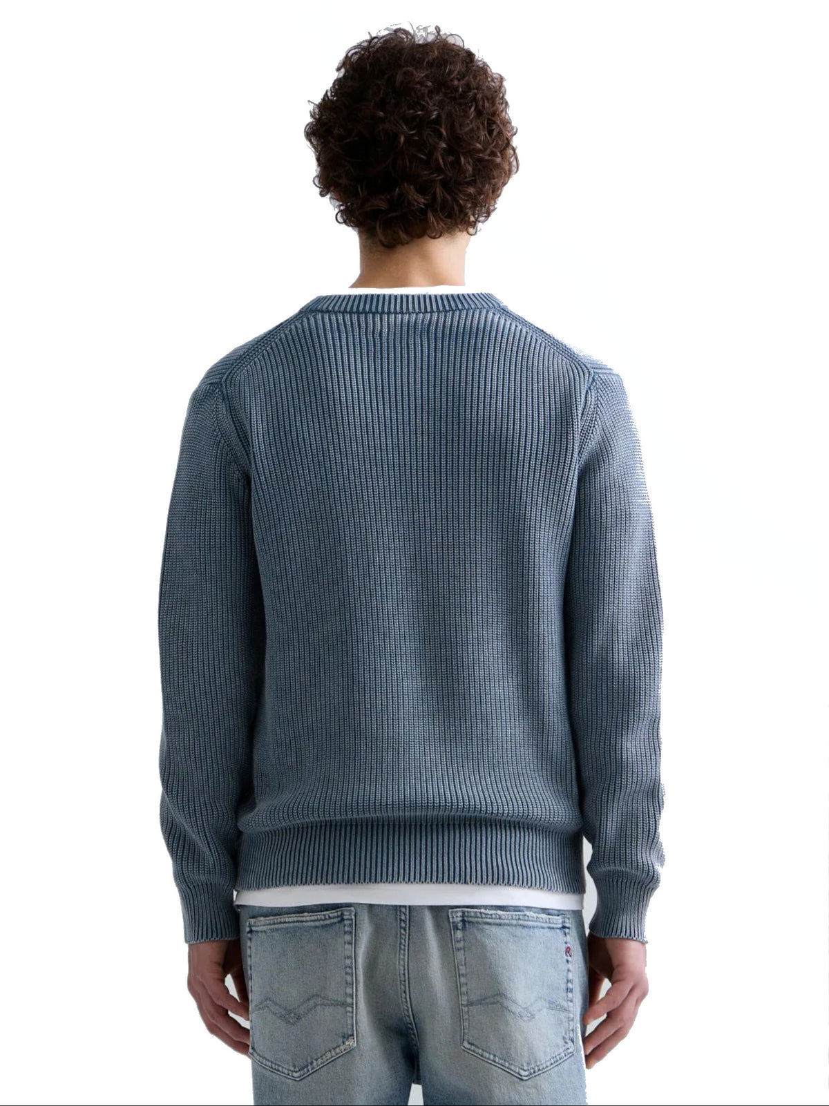 Maglia Replay Blu stonewash UK00AS C07W REPLAY 
