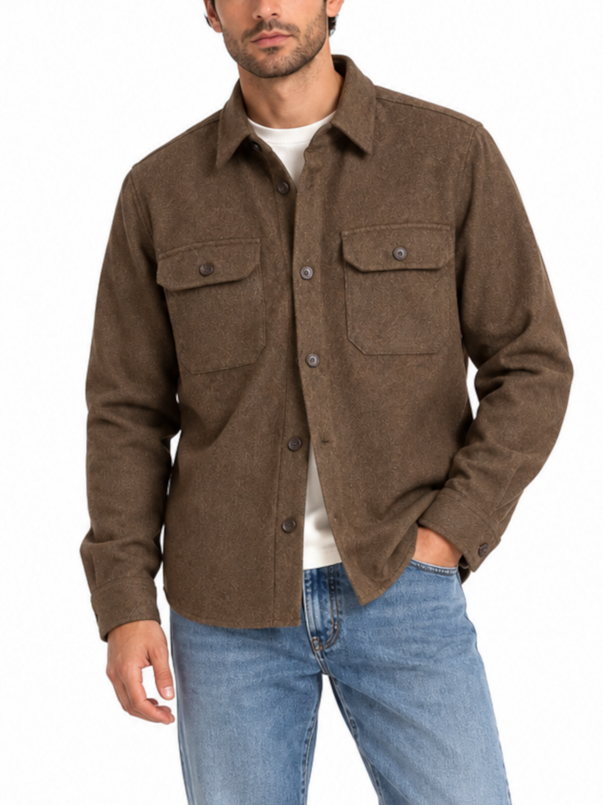 Camicia SEINSE Moro in flanella CI1163 MORO SEINSE 