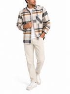 Camicia SEINSE Beige in flanella quadro CI1165 BEIGE SEINSE 