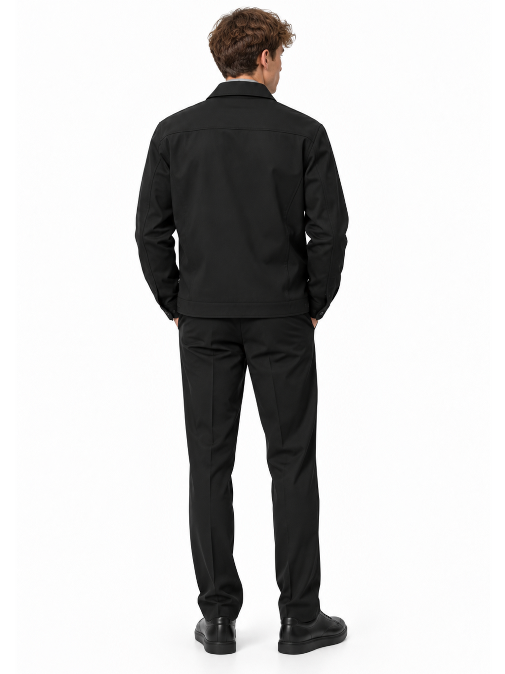 Overshirt Seinse Nero con colletto GBI1151 NERO SEINSE 