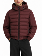 Piumino Seinse Melanzana con cappuccio GBI1170 MELANZANA SEINSE 