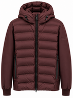 Piumino Seinse Melanzana con cappuccio GBI1170 MELANZANA SEINSE 