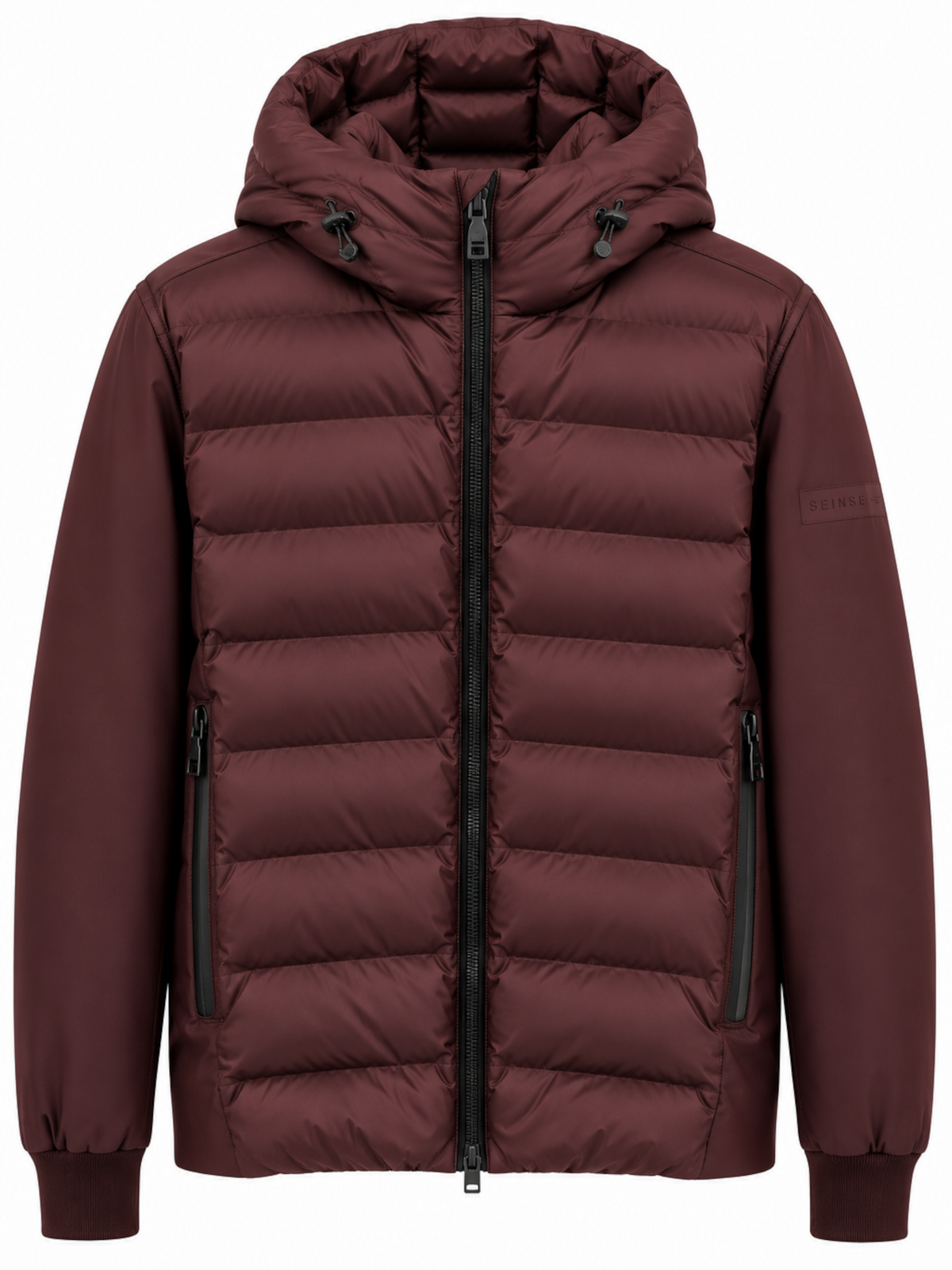 Piumino Seinse Melanzana con cappuccio GBI1170 MELANZANA SEINSE 